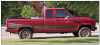 1987-88 Ford Ranger SXT Side Stripe Kit - HIGH RIDER